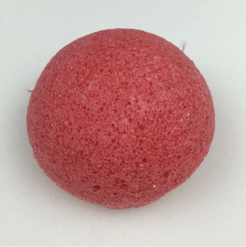 Wholesale Private Label Soft Face Cleaning Organic Charcoal Konjak Konjac Sponge Puff