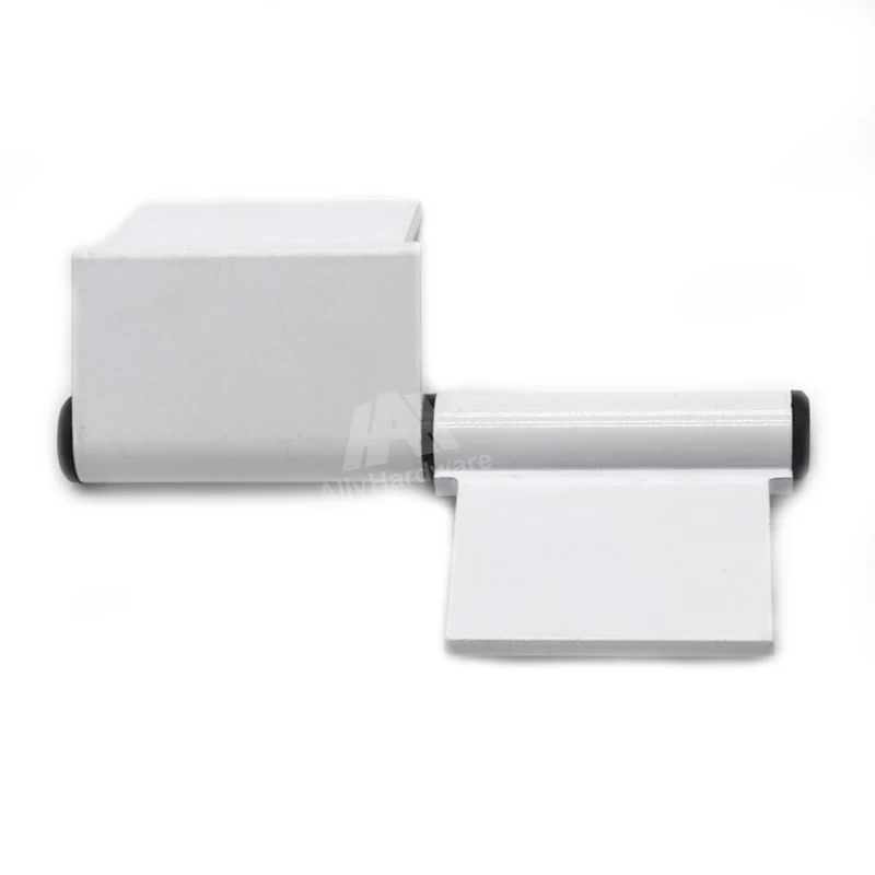 Aluminum window hinge white color powder coating 180 degree flag door hinge