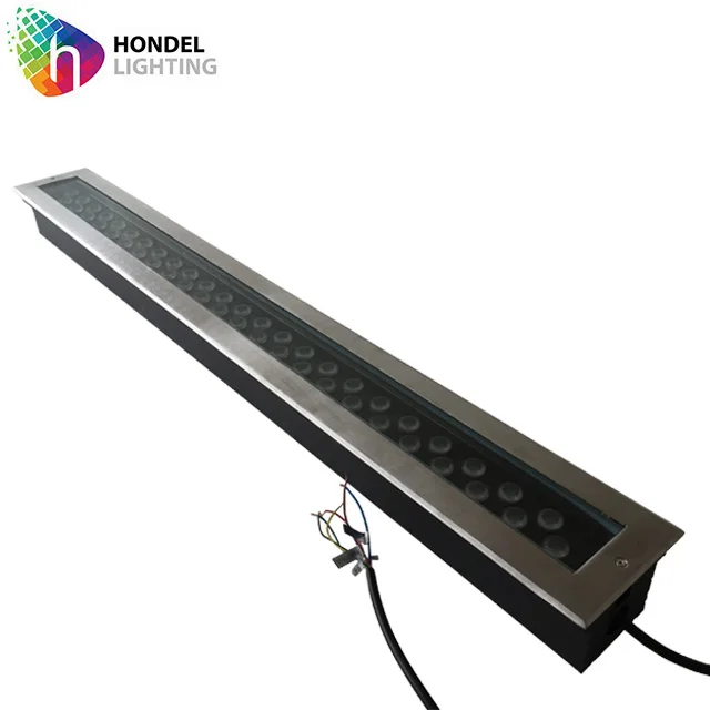 Floor Lighting IP67 High Quality Recessed 48W Double Line 1M Linear Led Inground Light (60495731896)