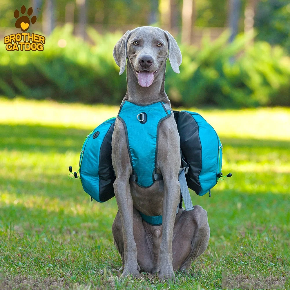 Factory price pet dog harness backpack  pet travel bag breathable dog transport products