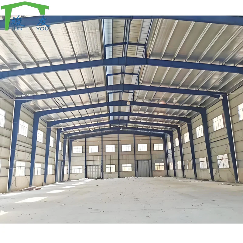 Industrial shed design prefabricated warehouse building large span steel structure workshop storage shed steel frame warehouse