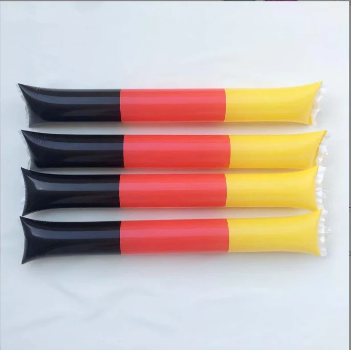 Promotional Custom PE Inflatable Bam Bam Noise Makers Stick Inflatable Cheering Thunder Stick for Celebrating