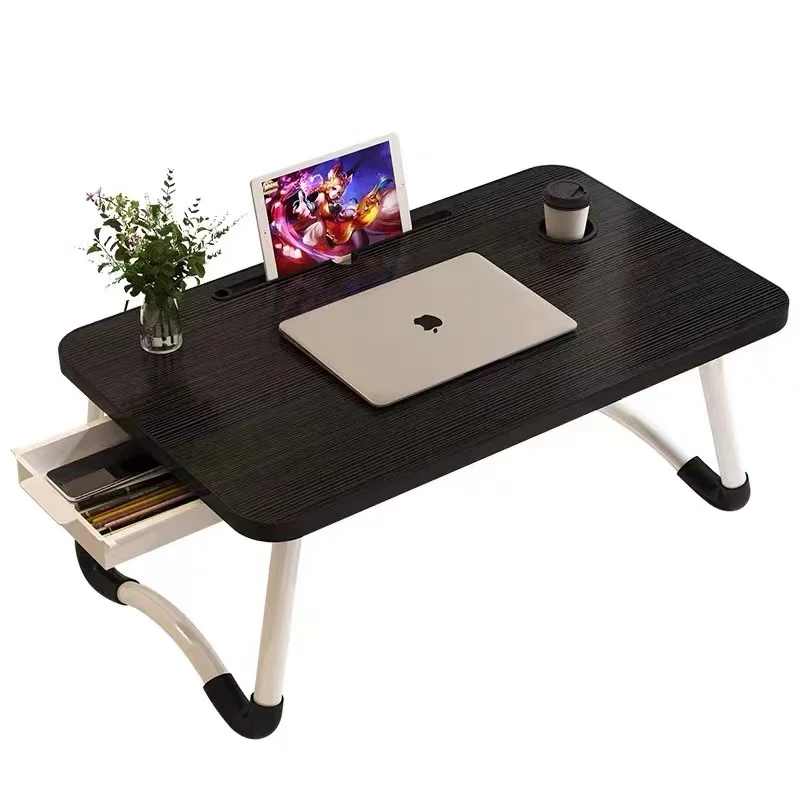 
Low price portable desk home working multi-functional folding adjustable bed table 