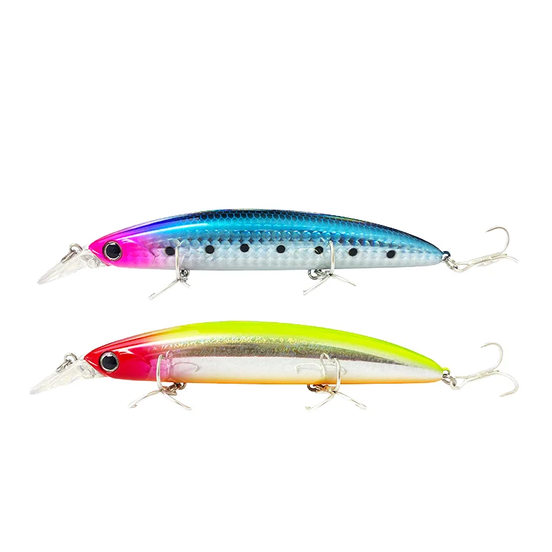 Jetshark Fishing Lure 110mm 20g  Crankbait 110F Artificial Plastic Hard Bait Fishing Tackle Floating Japan Minnow Lures