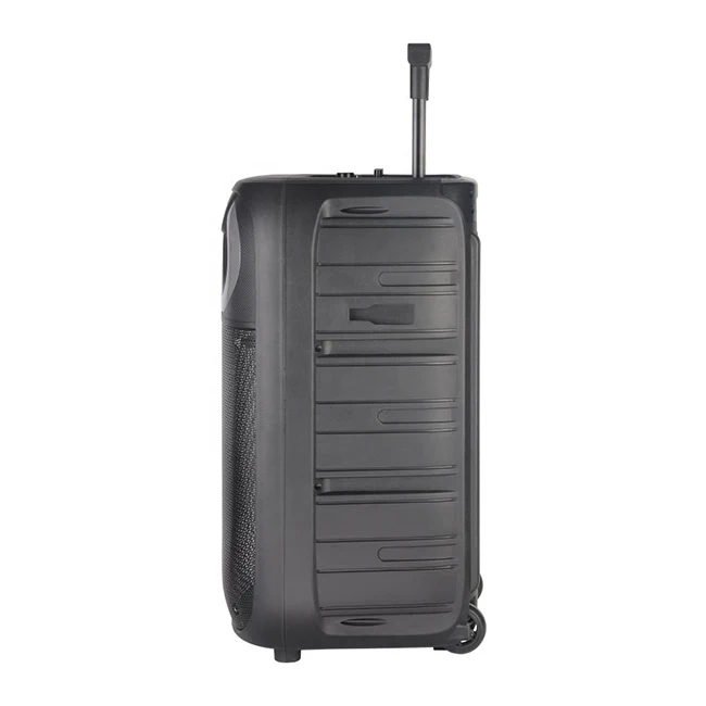 caixa de som portatil  12 inch mid bass speaker trolley portable audio loud bass speaker HiFi wireless speaker