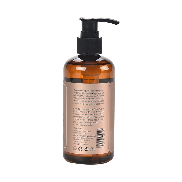 
MELAO Private Label Hot Selling body slimming Anti Cellulite Massage Oil for women 