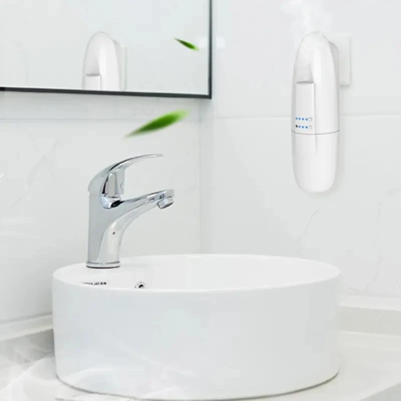 Hot selling phone app control Perfume Spray Wall Plug-in Fragrance Aroma Diffusers Bluetooth Remote Control Air Freshener