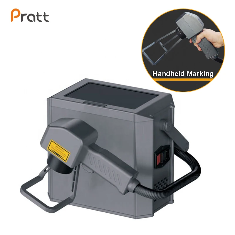Portable And Easy To Use Portable Lithium Battery Handheld Fiber Laser Marking Machine