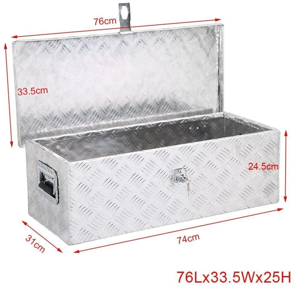 Truck Tool Box Tool Chest with 1.5mm Aluminum Check Plate