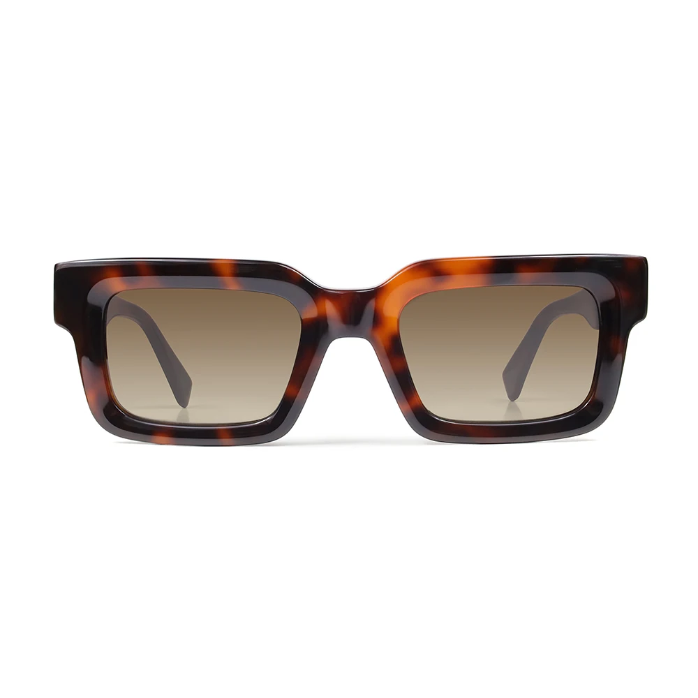 Benyi Custom Logo Wholesale Retro Acetate Sunglasses Female Shades 2025 Fashion Vintage Designer Polarized Womens Sunglasses