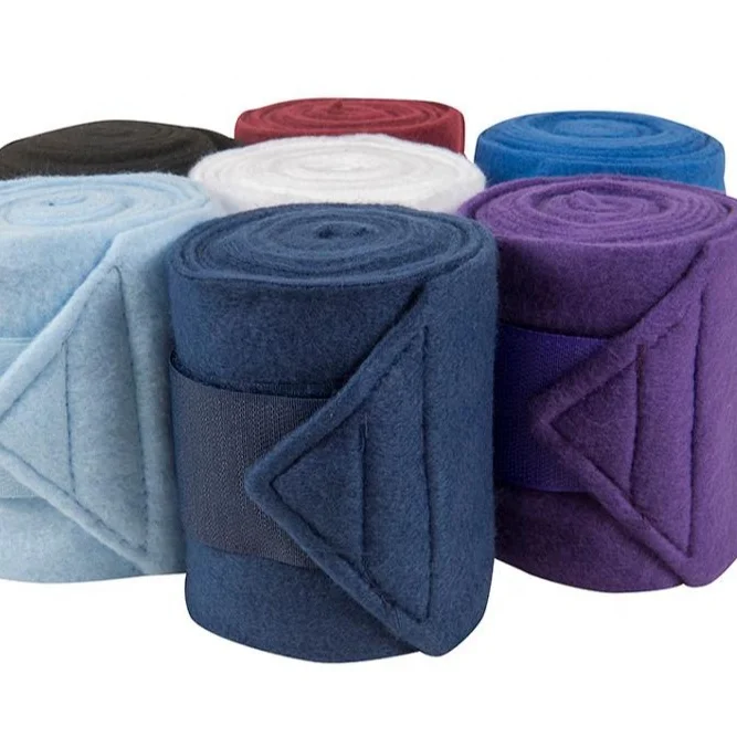 
Custom Material Strong grip Animal Leg Support Bandage Horse Leg Wrap Wholesale Price. 