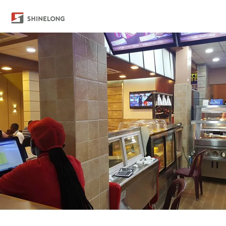 Fast Food Restaurant Equipment Counter Service Quick Service Restaurant Fast Food Kitchen Design and Equipment