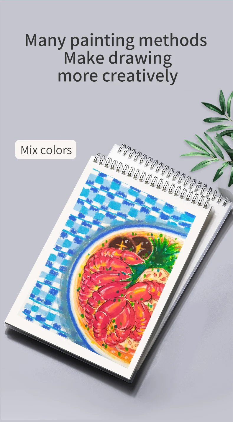 Sunny Art 12 Colors Rocket Shape Non Toxic Twistable Silky Crayons Water Soluble Krayon Dapat Diputar 12 Warna