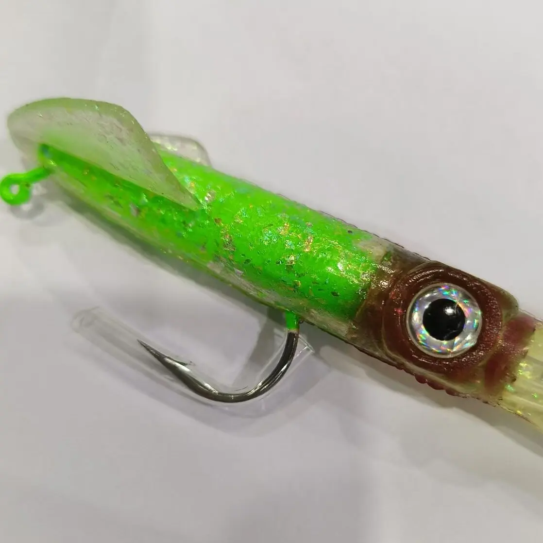Soft Plastic Fishing Lures Octopus Lead Head Tackle Jigging Soft Squid Fish Lure