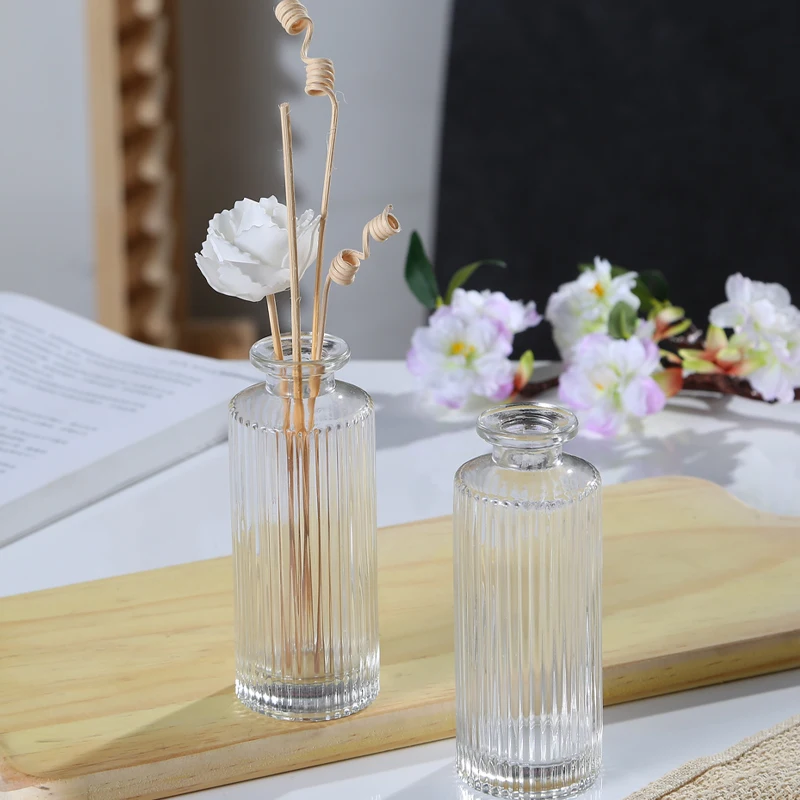 
vertical grain reed diffuser boxes glass reed diffuser essential oil nebulizing essential oil diffuser 