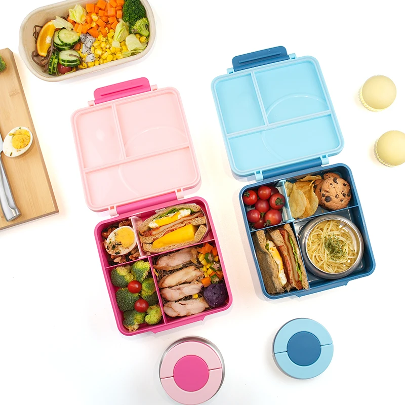 New Design Oem Baby Lunch Box School Office Travel Portable Children Lunch Boxes Kids Food Container