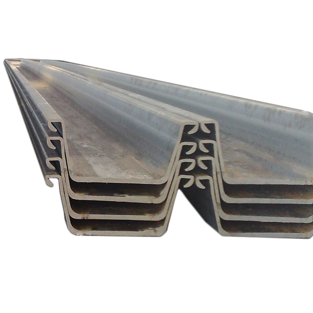 Chinese suppliers of hot rolled s295 u - shaped steel sheet piling pile for construction