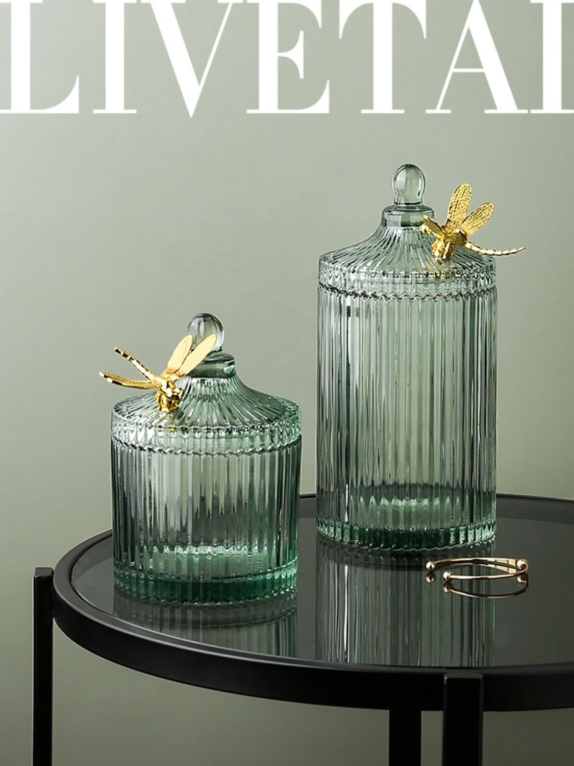 Роскошное Стеклянное блюдо для конфет с крышкой декоративная чаша фруктовых Хрустальная банка домашнего офисного стола контейнер хранения продуктов