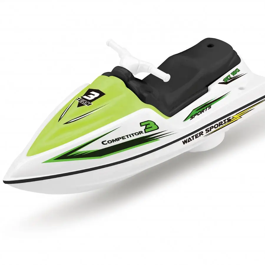 Battery Operated Funny Water Motorboat Toy Pull And Go Bath Play Speed Boat Jet Ski Model Toy For Kids Aged Over 3 Years Old