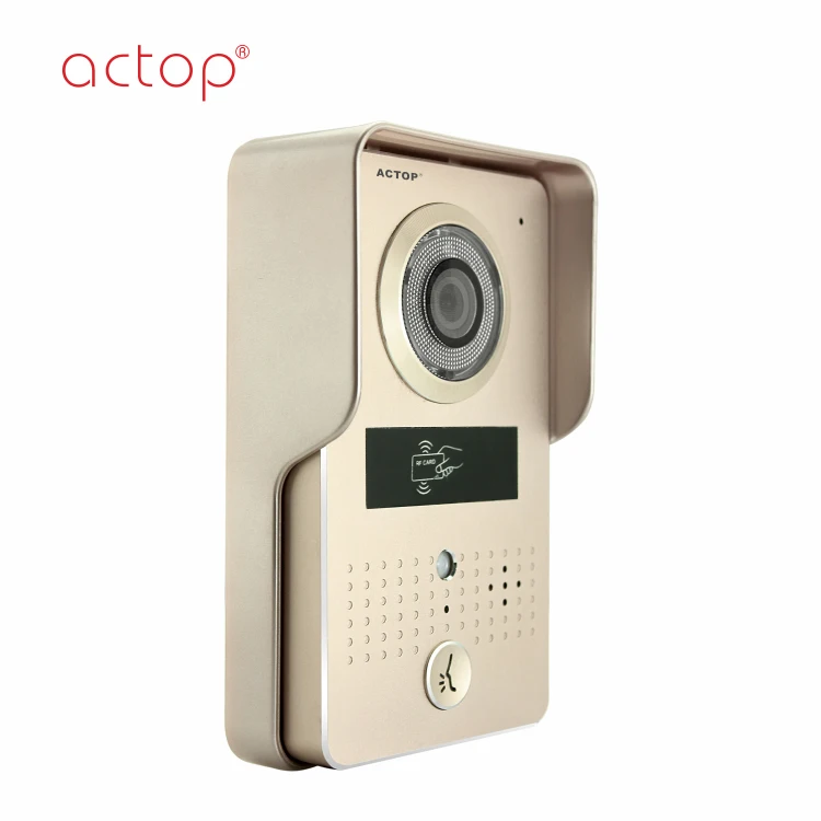 Shenzhen factory ACTOP Smart Door Bell with camera video door phone for villa