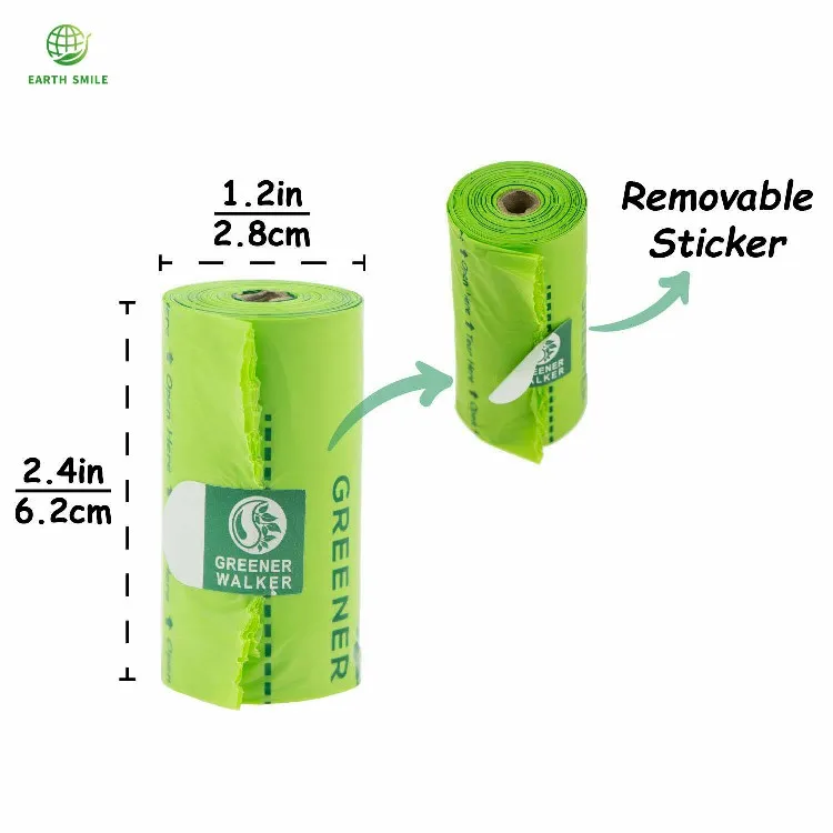 Индивидуальная сумка для щенков, кошек, собак с индивидуальным принтом, биоразлагаемые мешки для утилизации кукурузного крахмала