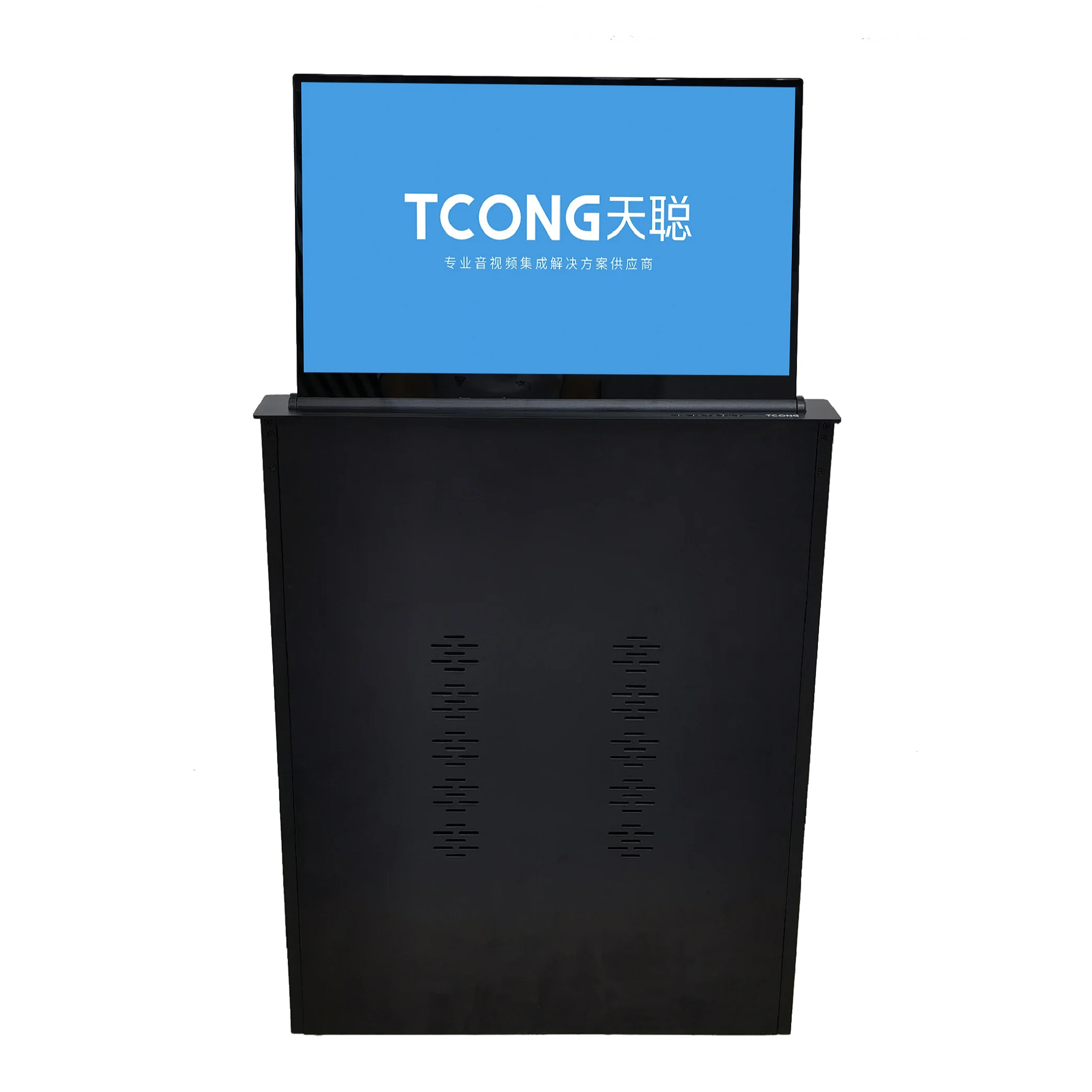 Pop up Motorized Lift Lcd Computer Monitor Meeting Room  Mechanism All Newly Launched DC12V 18W Ergonomic Delivery System FD