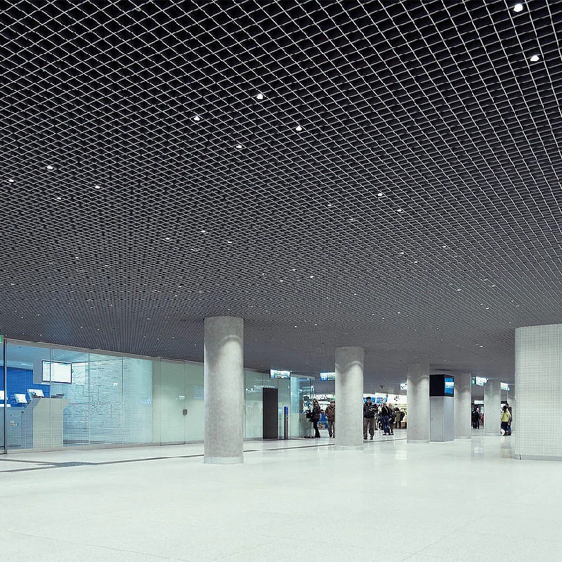 Interior Decoration Garage Metal Ceiling Perforated Aluminum Grille