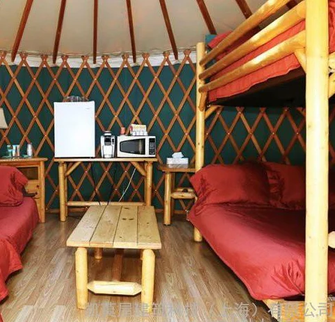 9 m Luxury  waterproof acrylic dome mongolian Yurt with wood door