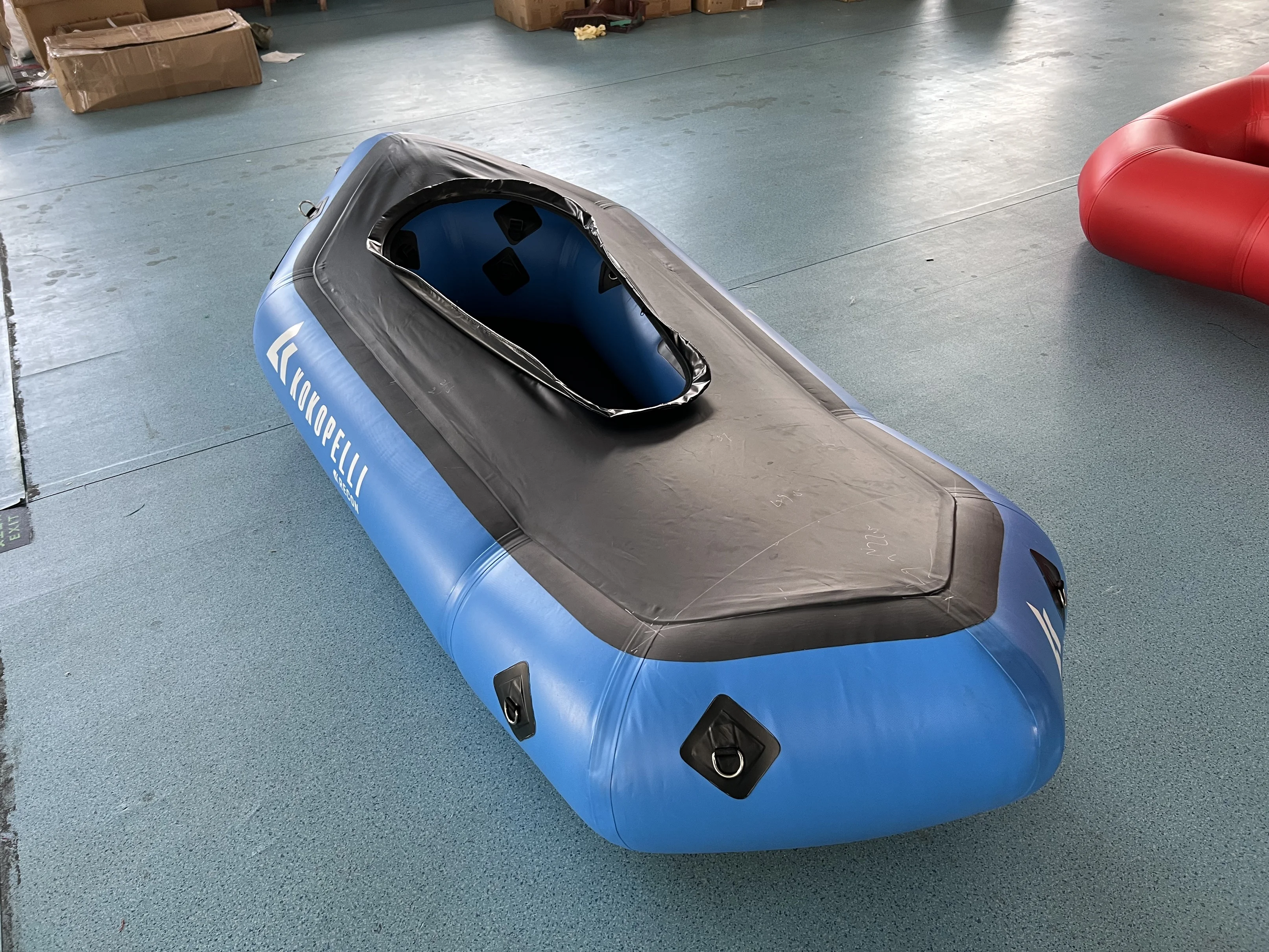 PVC/ TPU Inflatable Water Water Sport Packraft PVC Boat for 2 Person