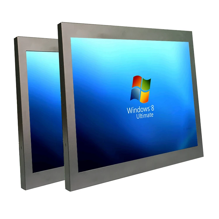 Full customization 17 inch all in one industrial front IP65 computer with WIFI