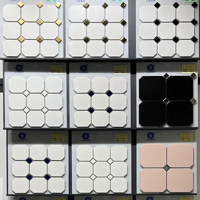 Marble Mixed Shell Waterjet Mosaic Tile Thassos White With Mother of Pearl Mosaic
