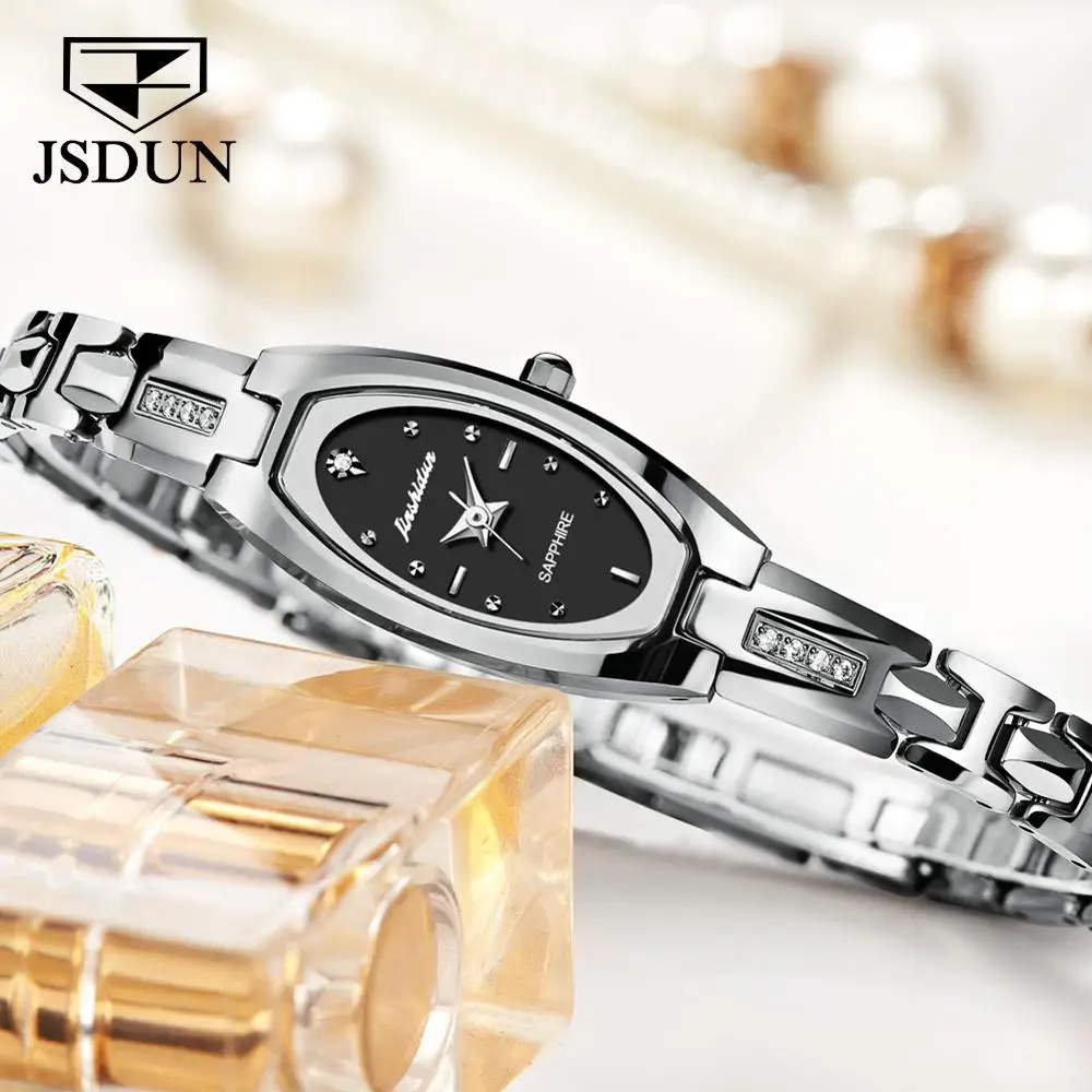 Luxury Classic Quartz Simple Girls Small Mini Ladies Watch Fashion Stainless steel Diamond Square Women Wrist Watch