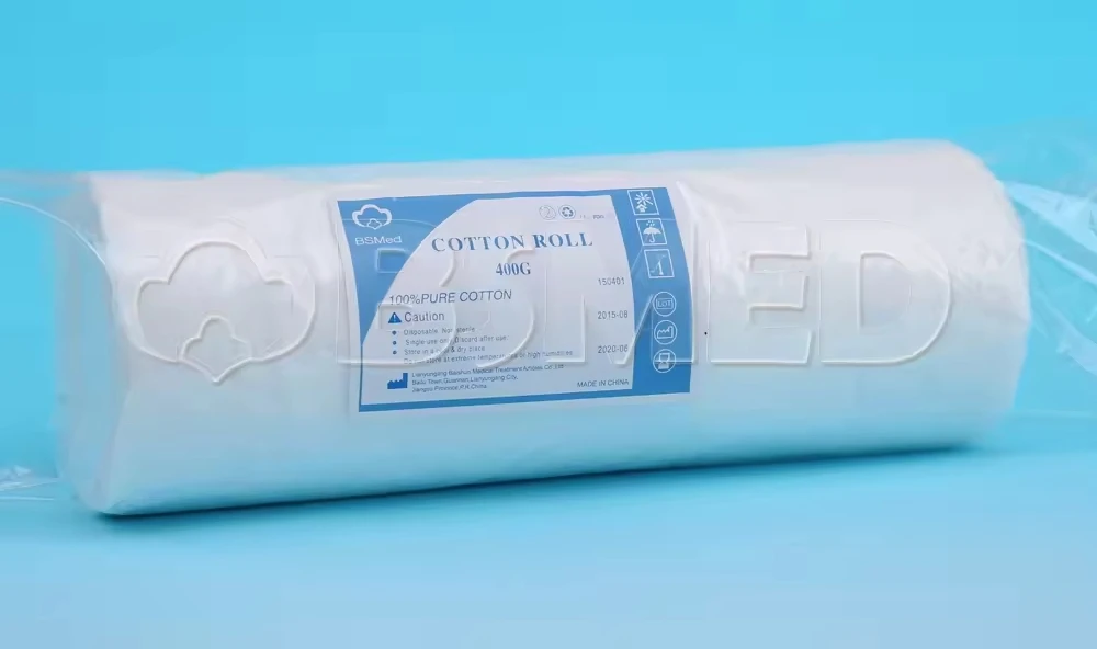 Bleached Comber Noil Cotton Rolls