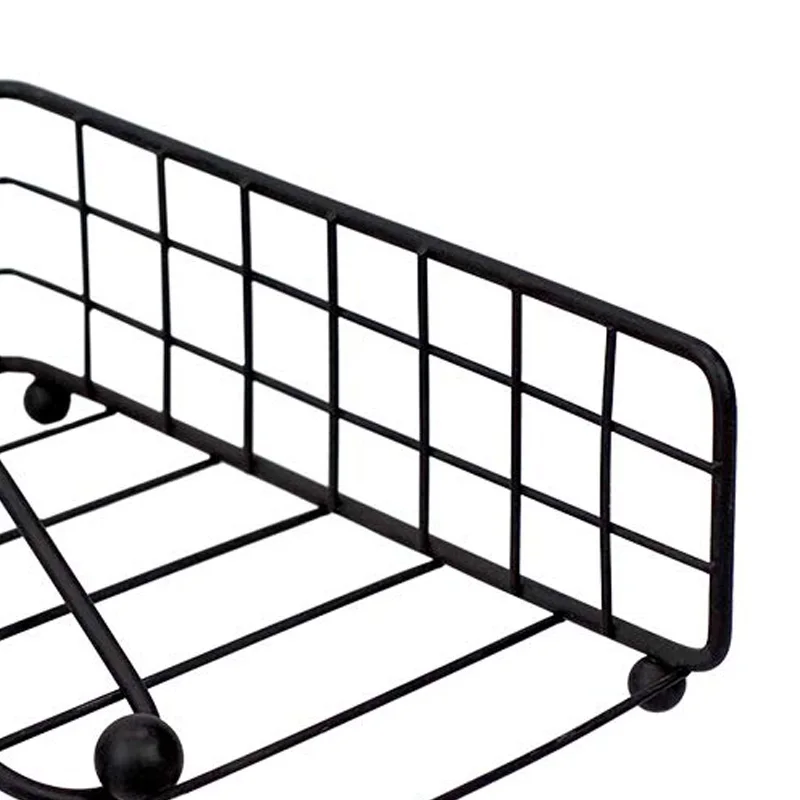 Restaurant Cafe Metal Napkin Holder Chrome Wire Paper Collection Napkin Holder