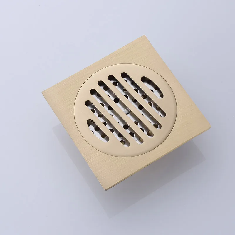 Hot selling brass bathroom antique floor drain copper shower drainer bath floor drain cover
