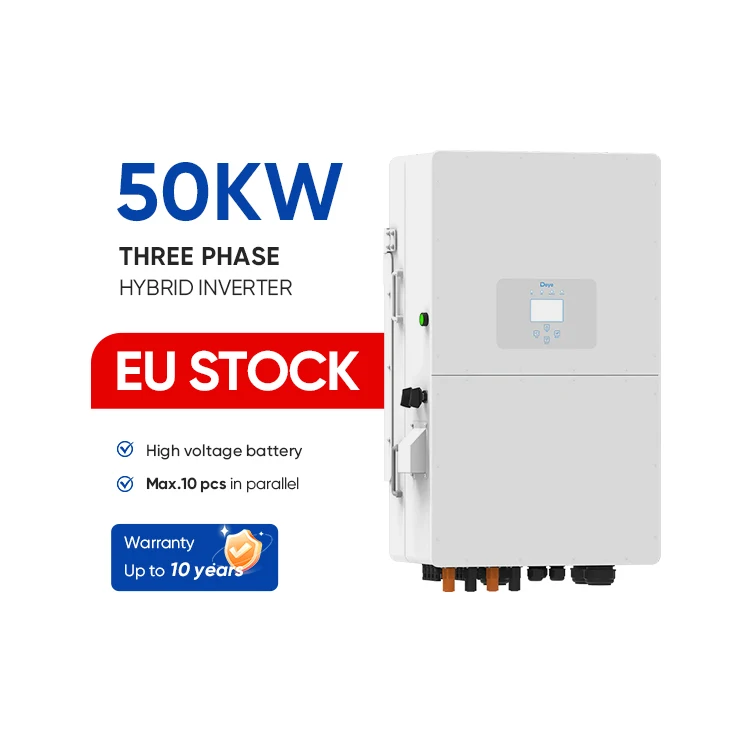 Deye 3 Phase 50Kw Solar Hybrid Inverter Generator For Home Energy Storage SUN-50K-SG01HP3 -EU-BM4