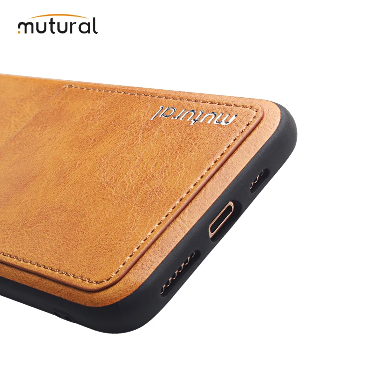 
Mutural Pu Leather Case For iPhone 12 With Card Holder, Smart Mobile Phone Bags Case For iPhone SE2 2020 