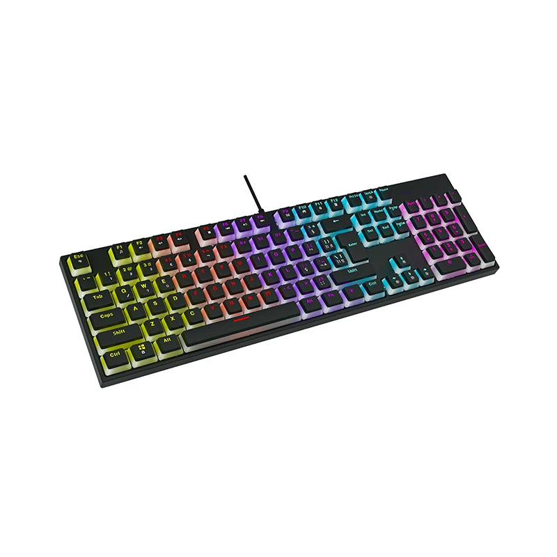 Led Backlit Usb Gaming Keyboard Mechanical RGB Keyboard Gaming Wired USB Cable Computer Keyboard For Laptop Pc