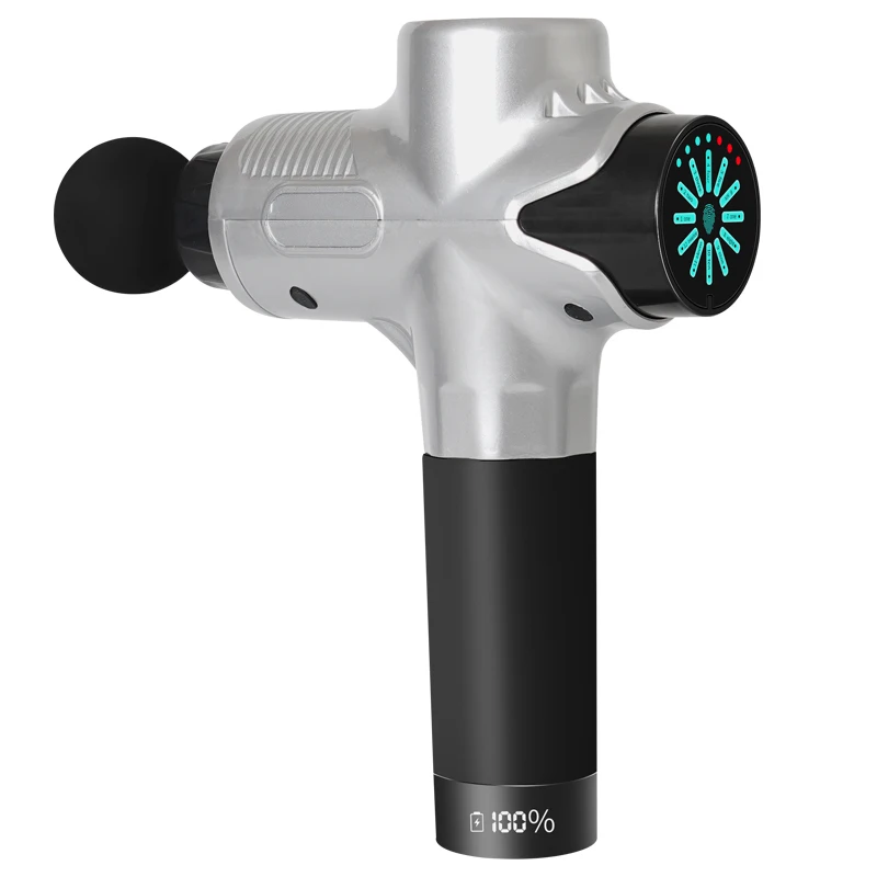 Betters Percussion 30 Speed Muscle Massage Gun Dropshipping Pistol Tool Handheld Massager Touch Screen Fascial Massage Gun