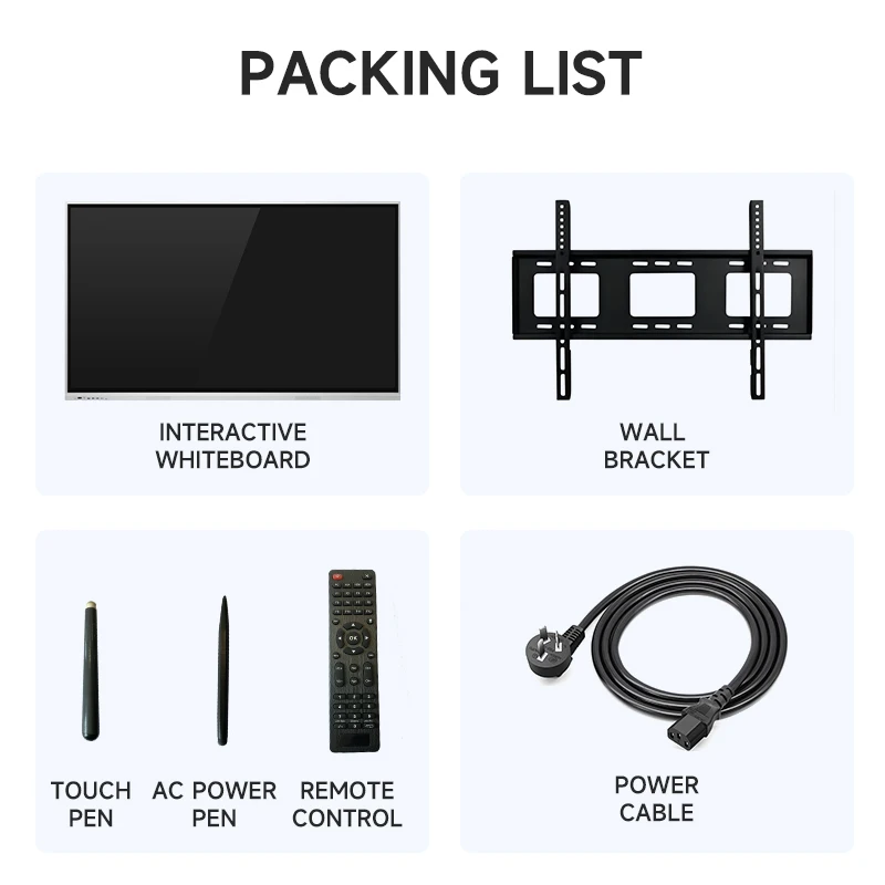 Interactive Meeting Board Projector interactive Board 65 Inch Flat Screen 65 Inch Interactive Meeting Board Projector