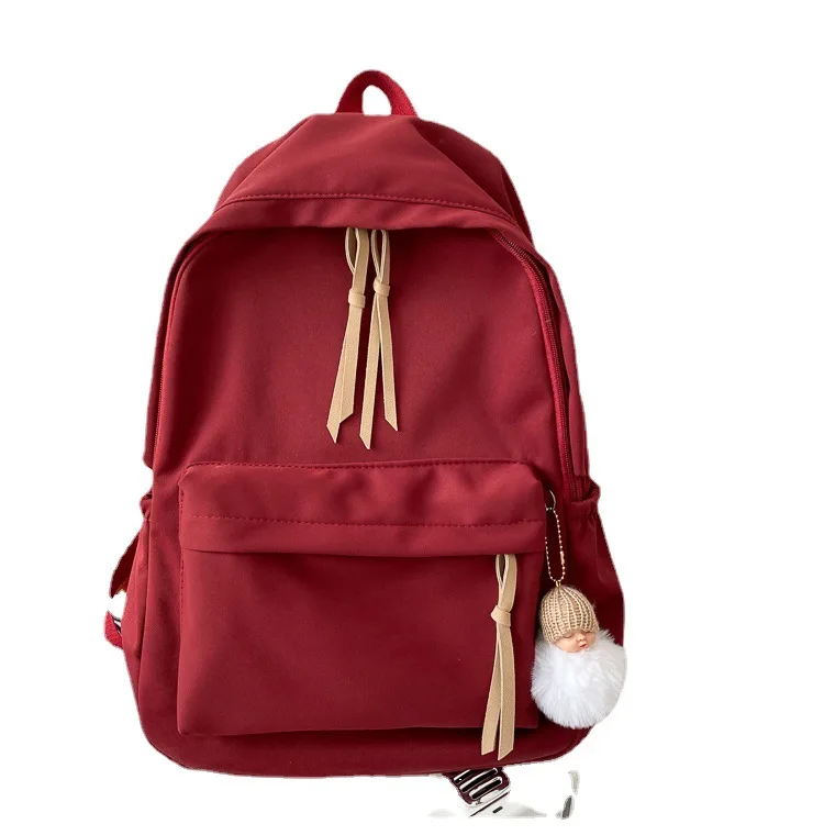 New Arrives Teenage Canvas Backpack Student School Backpack Female Outdoor Travel Bag School Bags
