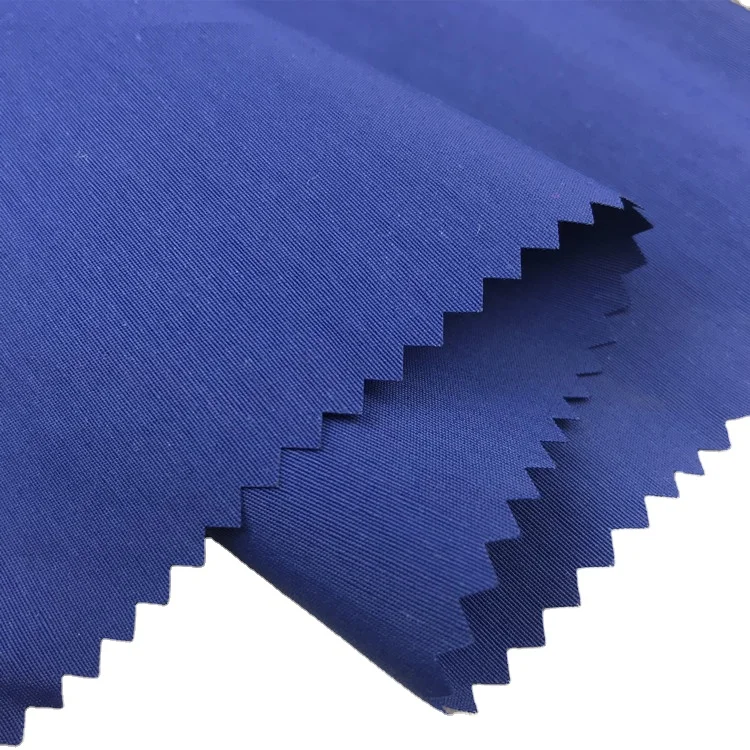 polyamide cotton blended fabric 55% C 45% N 70D*32S plain twill satin dobby jacquard clothing fabric