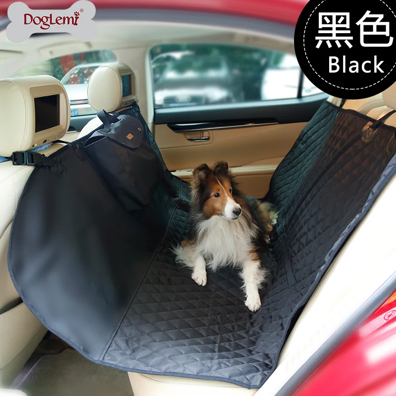 Deluxe Waterproof travel PU leather adjustable strap Pet Dog Accessories Waterproof Car Dog Seat Cover