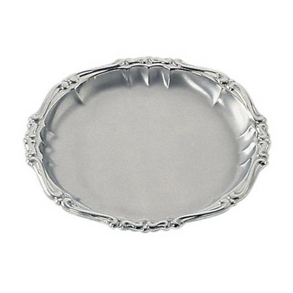 Hot Selling Made in Italy Metallurgica Motta Srl 131/13S2 Set 2 Pcs Barocco 13 5 Cm Round Saucer