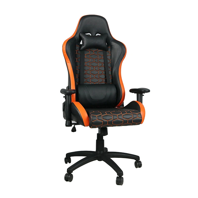 
Foshan Manufacturer Recliner Customized Wholesale OEM Car Style PC PU Leather Ergonomic Gaming Gamer Chair 