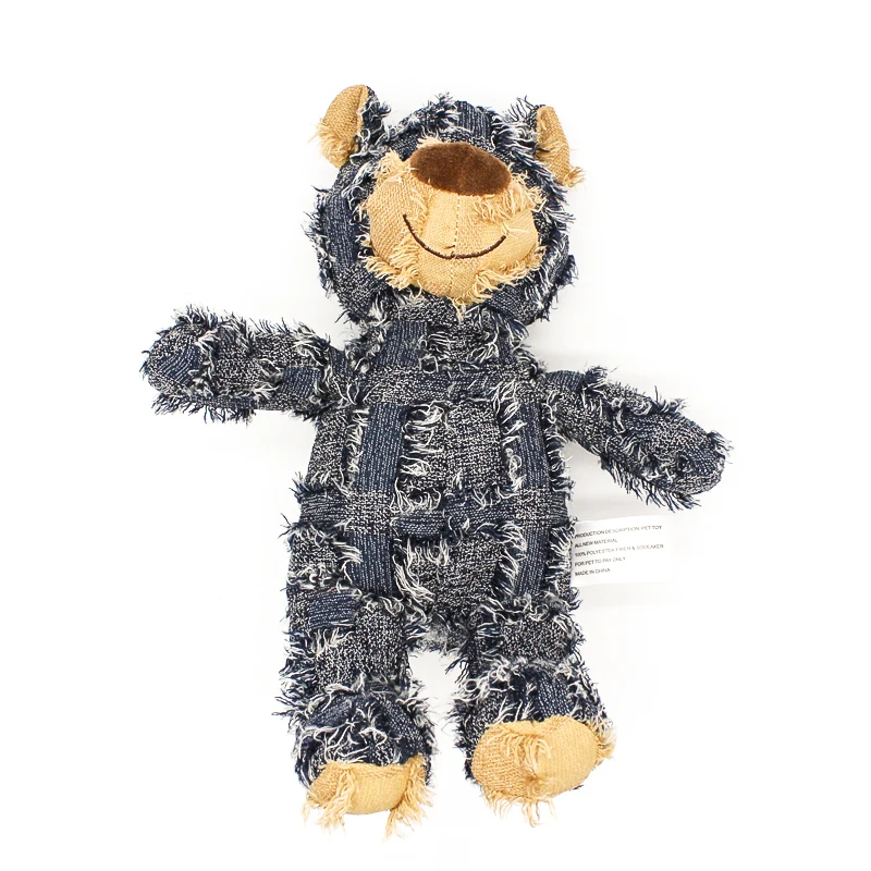 New dog products  plush cute bear toy Pet Products Animal Squeaky Chew