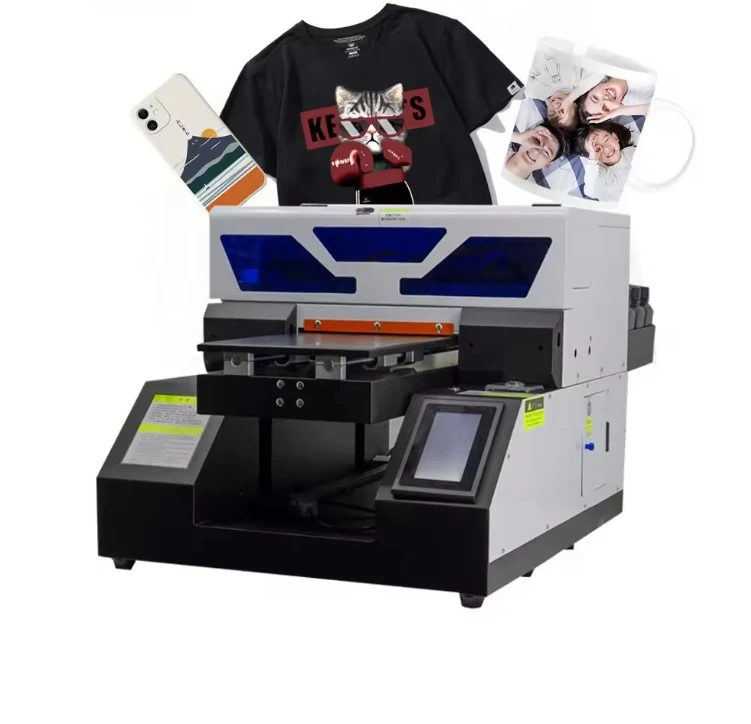 UV Printer A3 Size Upgraded High Speed dtg printer t-shirt printing machine t shirt printer  Door To Door Shipping