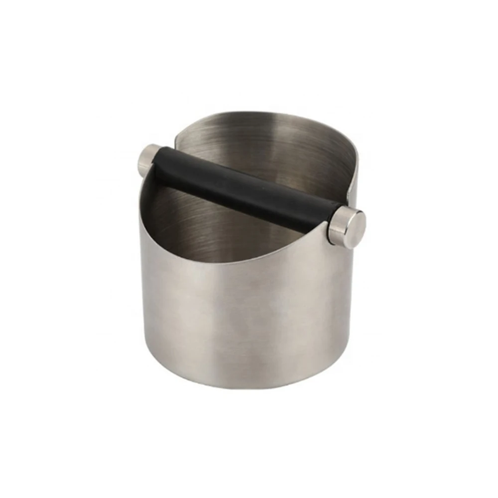 
Espresso Coffee Grind Container Silicone Round Coffee Knock Box 