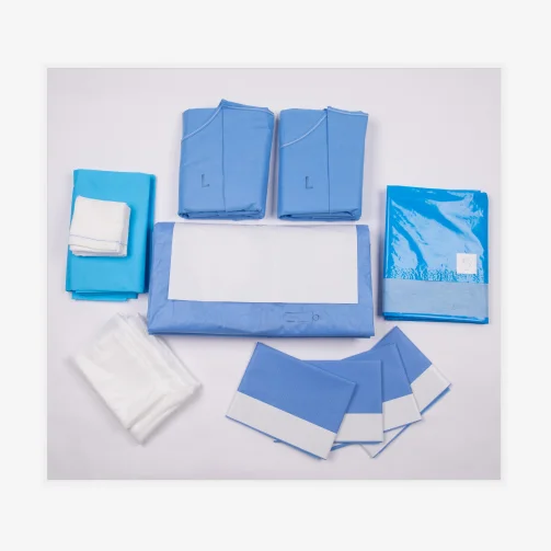 CE Manufacturer Sterile obstetric package Disposable Cesarean Pack C-section Pack