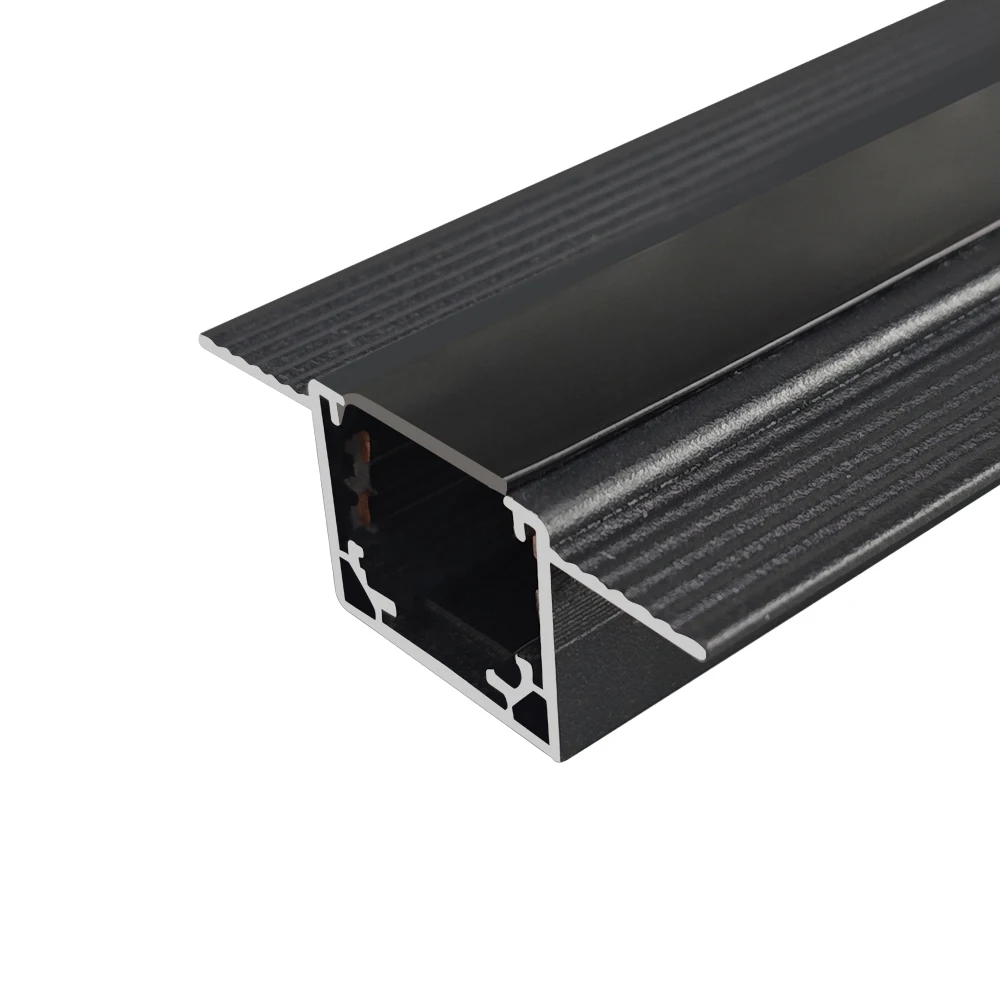 Modern 48V Magnetic Track Grille Flood Light Wall Washer Magnetic Track Light System Magnet Led Track Light